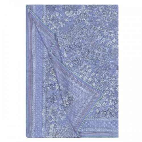 Hermes Blue Fleurs Et Papillons De Tissus Bandana