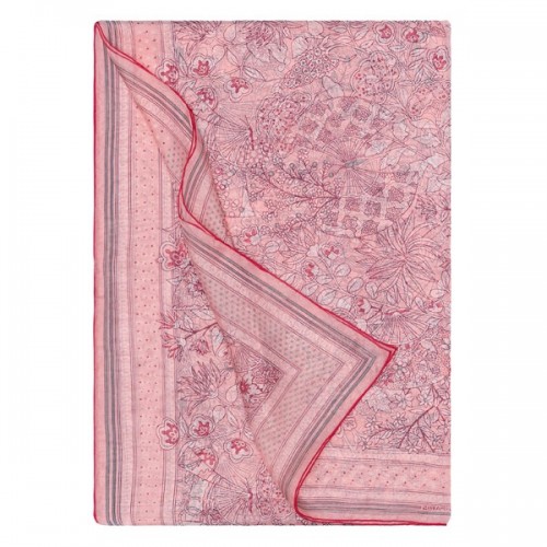 Hermes Pink Fleurs Et Papillons De Tissus Bandana