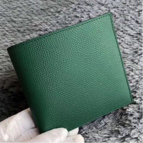 Hermes Green MC2 Copernic Compact Wallet